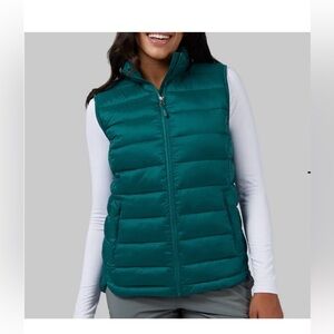St. John's Bay Teal Nylon Vest